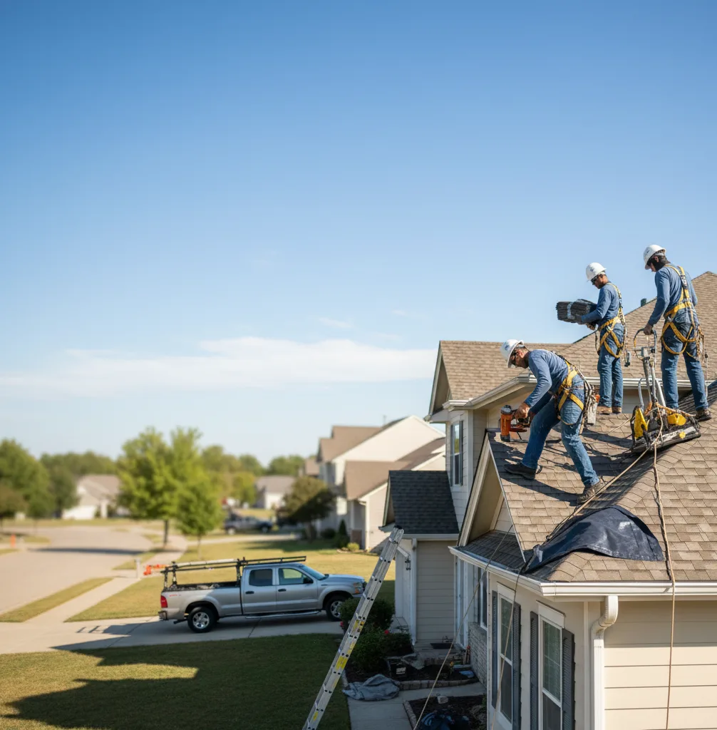 Roof Repair in Kingsley